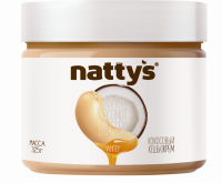 Паста ореховая NATTYS Кешью-кокосовая с медом, 325г