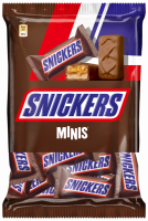 Конфеты SNICKERS Minis с арахисом, карамелью и нугой, 180г