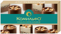Конфеты КОМИЛЬФО Миндаль и крем-карамель, 116г