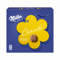Конфеты MILKA Thank you Milk Cream с начинкой пралине, 110г
