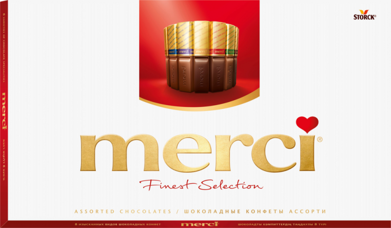 Конфеты MERCI Finest selection Ассорти, 400г Конфеты MERCI Finest selection Ассорти, 400г
