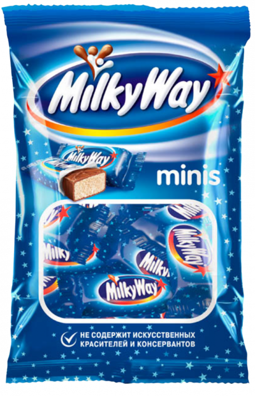 Конфеты MILKY WAY Minis с молочным суфле, 176г Конфеты MILKY WAY Minis с молочным суфле, 176г