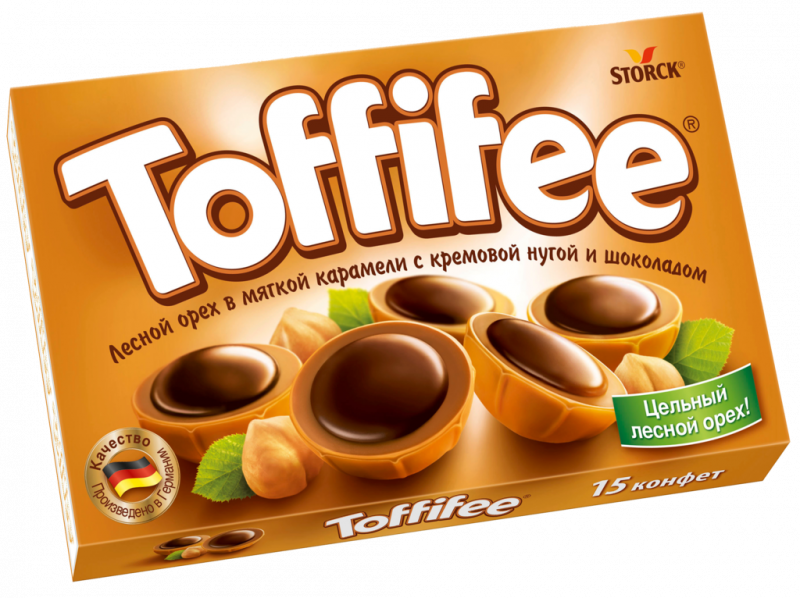 Конфеты TOFFIFEE с лесным орехом, 125г Конфеты TOFFIFEE с лесным орехом, 125г