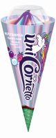 Мороженое CORNETTO Enigma Единорог, без змж, вафельный рожок, 73г