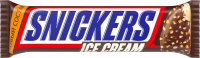 Мороженое SNICKERS Ice Cream, молочное с карамелью и арахисом в глазури 5%, без змж, эскимо, 65г