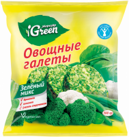 Овощные галеты МОРОЗКО GREEN Зеленый микс, 300г