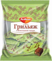 Конфеты РОТ ФРОНТ Грильяж в шоколадной глазури, 200г