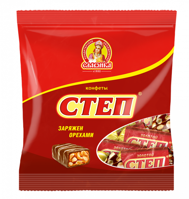 Конфеты СЛАВЯНКА Золотой Степ, 192г