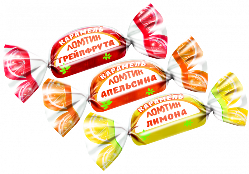 Карамель ЛОМТИК со вкусом апельсина, лимона, грейпфрута, ассорти, весовая Карамель ЛОМТИК со вкусом апельсина, лимона, грейпфрута, ассорти, весовая