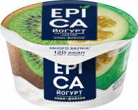 Йогурт EPICA Киви и фейхоа 4,8%, без змж, 130г