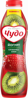 Йогурт питьевой ЧУДО Клубника, киви 2,4%, без змж, 690г