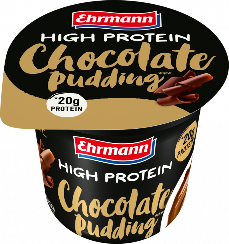 Пудинг EHRMANN High Protein обогащенный белком со вкусом шоколада 1,5%, 200г Пудинг EHRMANN High Protein обогащенный белком со вкусом шоколада 1,5%, 200г