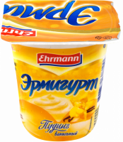 Пудинг EHRMANN Эрмигурт Экстра Princess Vanilla 3%, без змж, 100г