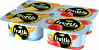 Йогурт FRUTTIS Клубника/Ананас и дыня 3%, без змж, 110г