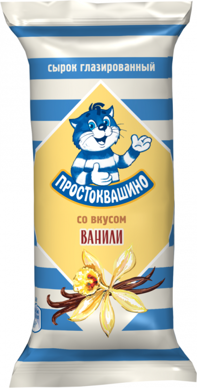 Сырок глазированный ПРОСТОКВАШИНО со вкусом ванили 23%, без змж, 40г