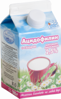 Ацидофилин МОЛОЧНАЯ БЛАГОДАТЬ с сахаром 2,5%, без змж, 500г