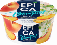 Йогурт EPICA BOUQUET Персиком и экстракт жасмина 4,8%, без змж, 130г