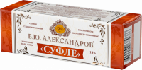 Сырок творожный глазированный Б.Ю. АЛЕКСАНДРОВ Суфле в молочном шоколаде с ванилью 15%, без змж, 40г