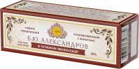 Сырок творожный глазированный Б.Ю. АЛЕКСАНДРОВ в настоящем шоколаде с ванилином 26%, без змж, 50г