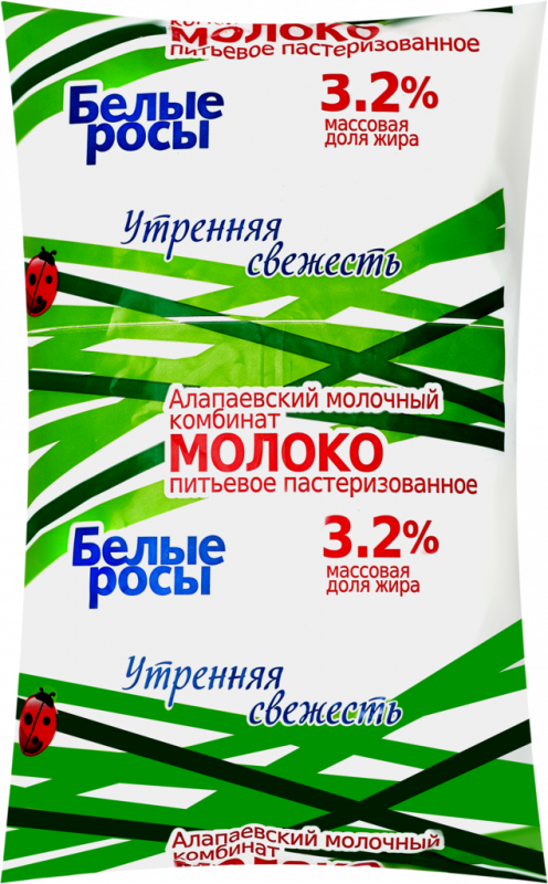 Молоко пастеризованное БЕЛЫЕ РОСЫ 3,2%, без змж, 900мл Молоко пастеризованное БЕЛЫЕ РОСЫ 3,2%, без змж, 900мл