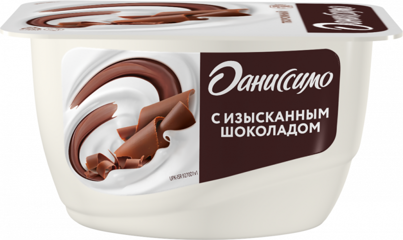 Десерт творожный ДАНИССИМО с изысканным шоколадом 6,7%, без змж, 130г Десерт творожный ДАНИССИМО с изысканным шоколадом 6,7%, без змж, 130г