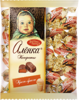 Конфеты КРАСНЫЙ ОКТЯБРЬ Аленка крем-брюле, 250г