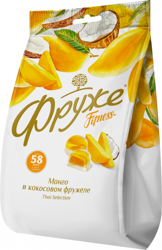 Конфеты ФРУЖЕ Фружеле Fitness Манго в желе, 190г Конфеты ФРУЖЕ Фружеле Fitness Манго в желе, 190г