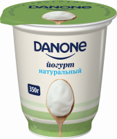 Йогурт DANONE Натуральный 3,3%, без змж, 350г