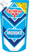 Молоко сгущенное ГУСТИЯР с сахаром 0,2%, без змж, 270г