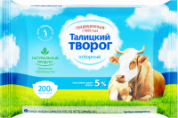 Творог ТАЛИЦКИЙ Отборный Традиционный 5%, без змж, 200г