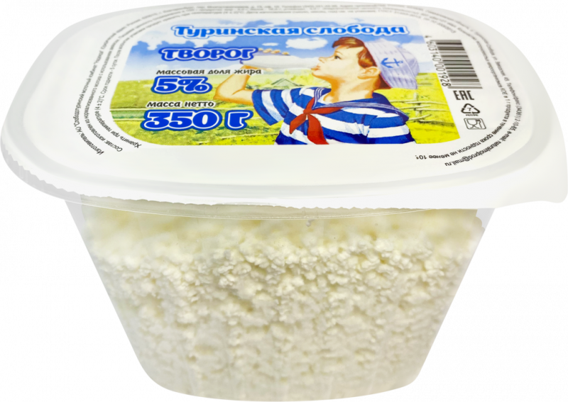 Творог СТМК НАДЕЖДА 5%, без змж, 350г