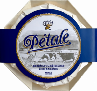 Сыр мягкий АТОН Petale с белой плесенью, без змж, 125г
