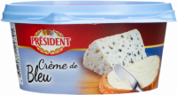 Сыр плавленый PRESIDENT Creme de bleu 50%, без змж, 125г