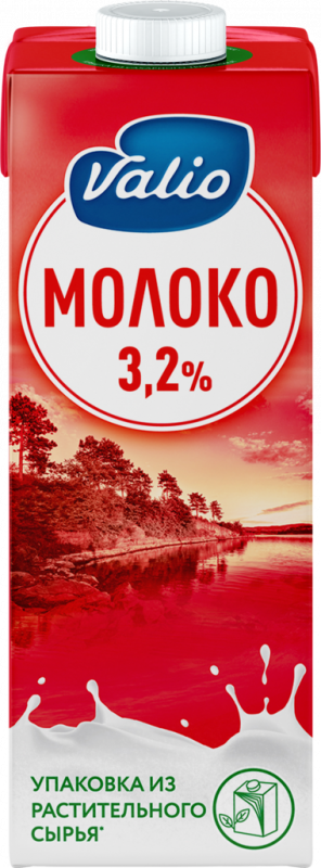 Молоко ультрапастеризованное VALIO UHT 3,2%, без змж, 1000г Молоко ультрапастеризованное VALIO UHT 3,2%, без змж, 1000г