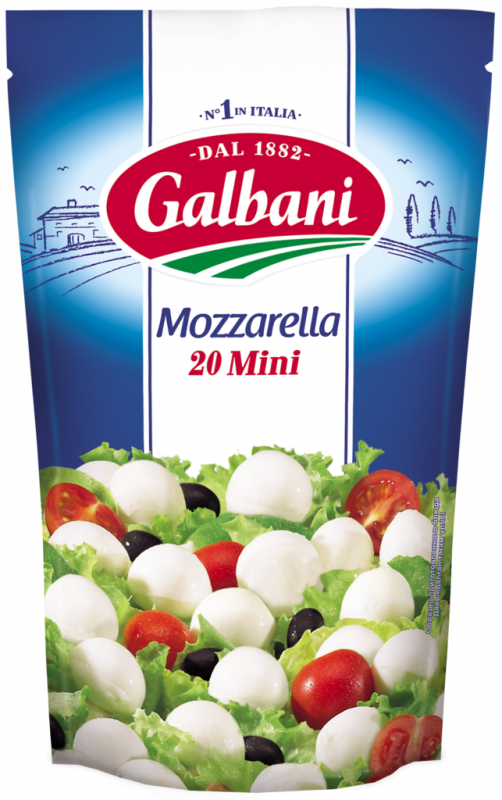 Сыр GALBANI Mozzarella Mini 45%, без змж, 150г