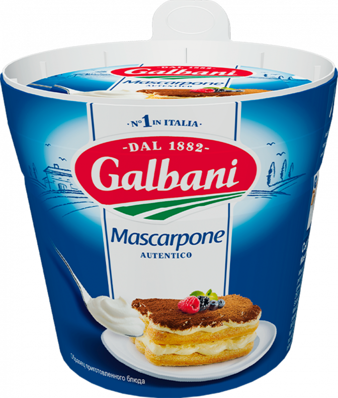 Сыр GALBANI Маскарпоне 80%, без змж, 250г