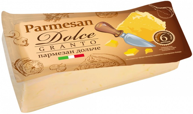 Сыр DOLCE Пармезан 40%, без змж, 200г