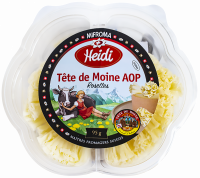 Сыр HEIDI Тет де Муан Розочки 53%, без змж, 95г