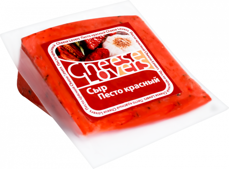 Сыр CHEESE LOVERS Песто красный 50%, без змж, весовой Сыр CHEESE LOVERS Песто красный 50%, без змж, весовой