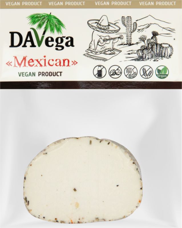 Продукт веганский DAVEGA Mexican, 170г Продукт веганский DAVEGA Mexican, 170г