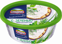 Сыр творожный HOCHLAND с зеленью 60%, без змж, 140г
