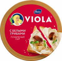 Сыр плавленый VIOLA с белыми грибами 45%, без змж, 130г