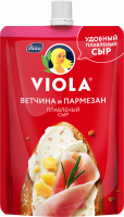 Сыр плавленый VIOLA с ветчиной и сыром пармезан 45%, без змж, 180г