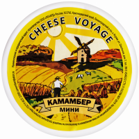 Сыр мягкий CHEESE VOYAGE Камамбер мини с белой плесенью 50–60%, без змж, 80г