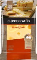 Сыр СЫРОБОГАТОВ Мааздам 45%, без змж, 200г