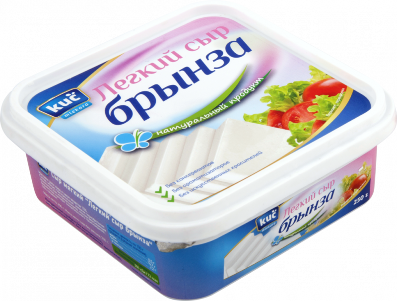 Сыр KUC Брынза легкий 10%, без змж, 250г Сыр KUC Брынза легкий 10%, без змж, 250г